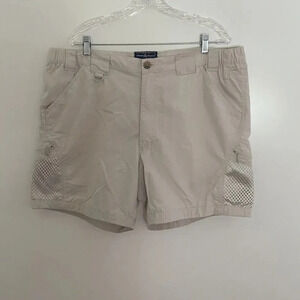 Hook & Tackle Beige Cargo‎ Shorts Men’s Size 40 (393)